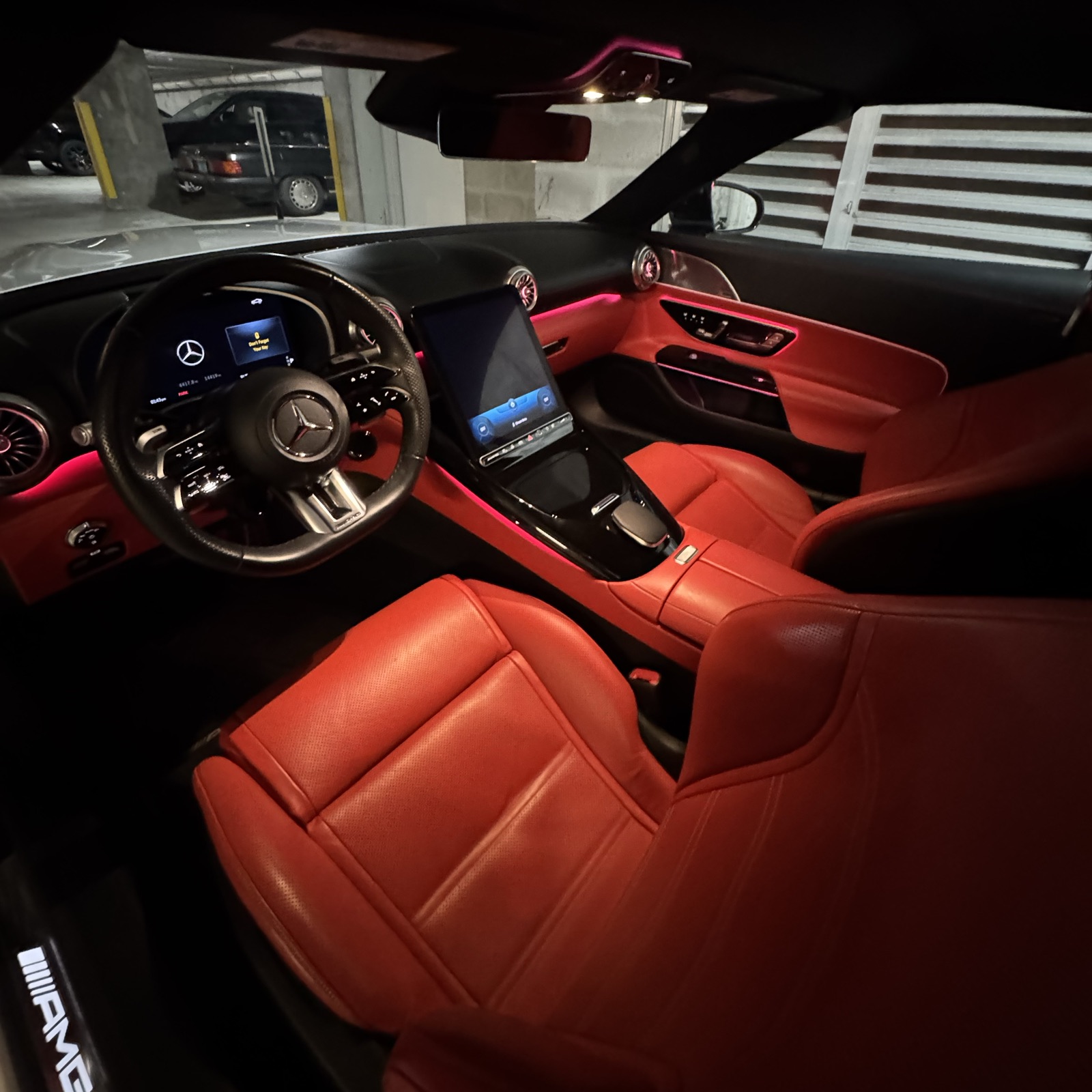 Interior detail in progress