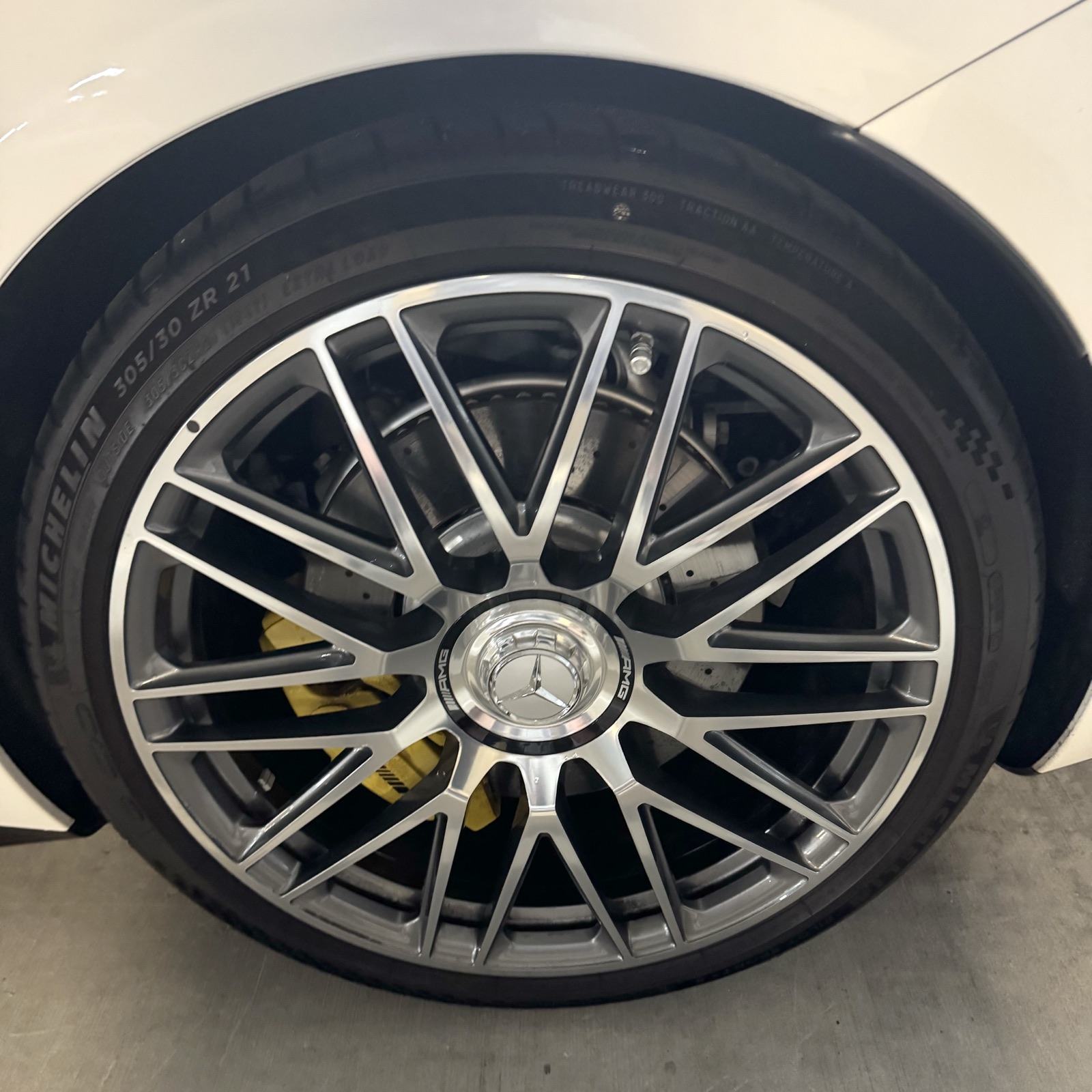 Wheel detail close-up